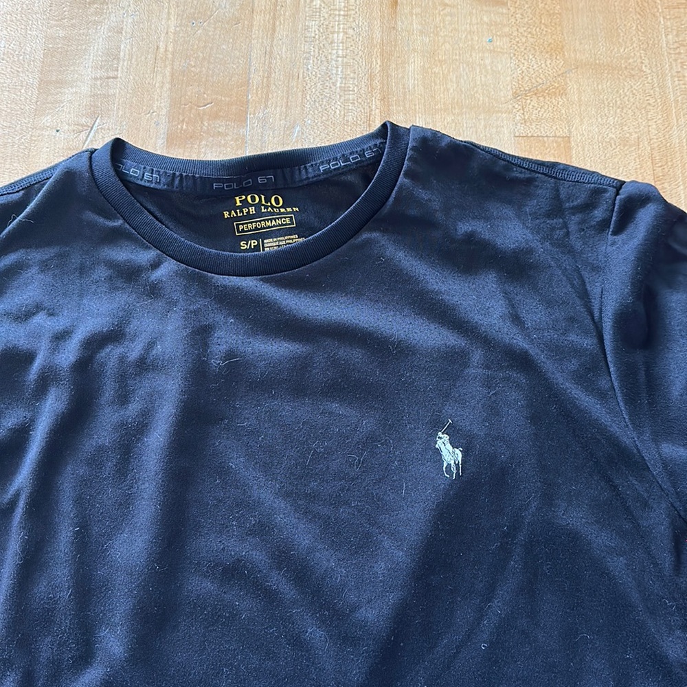 small Ralph, Lauren polo performance, black tee